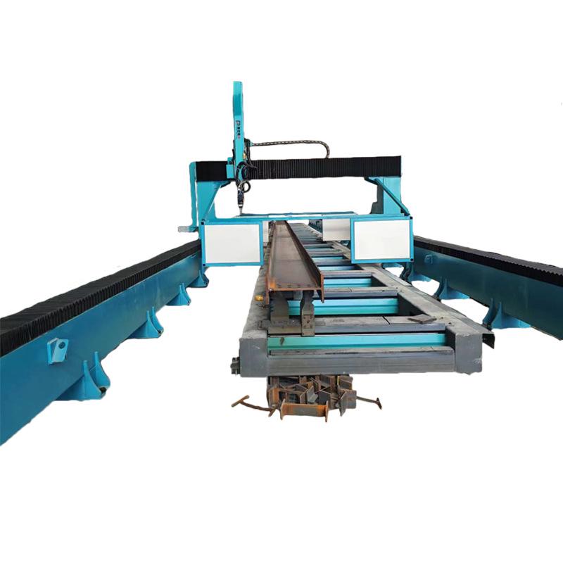 3D пятиосевой стальной лазерный станок для резки и снятия фаски различных профилей