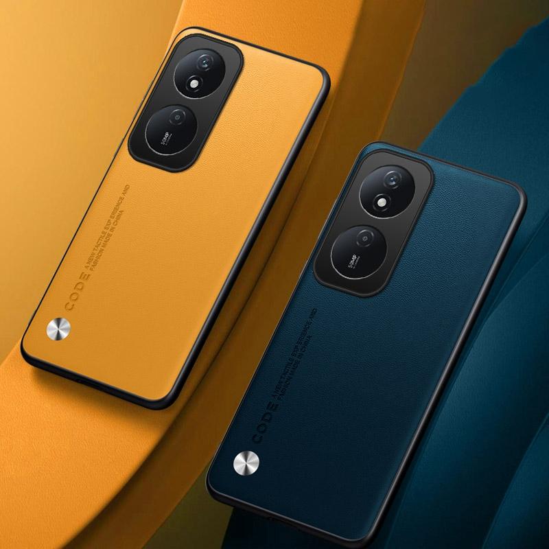 Роскошный чехол из искусственной кожи для Honor X7B X7A, задняя крышка, матовый силиконовый противоударный защитный чехол из ТПУ для Honor X7 AB HonorX7