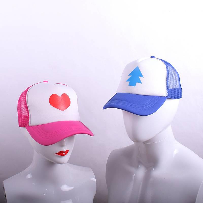Hip-hop Style Gravity Falls Hat With Cool Cartoon Graphics