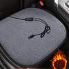 Подушка для сиденья автомобиля с подогревом USB Подогреваемая подушка для стула для зимних поездок Портативная