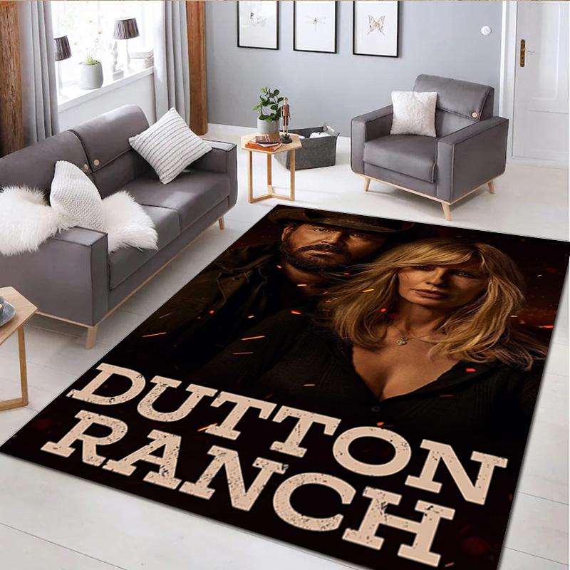 Dutton Ranch Carpet Office Decorative Carpet For Living Room Bedroom Door Mat Floor Rug Computer Chair Area Rug perfect holiday gift
