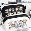Jiji Kawaii Большая вместимость Японский мультяшный пенал для студентов
