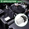 Резистор вентилятора отопителя/кондиционера Motoforti для Land Rover LR2 L4 2.0L 2013-2015, Металл и пластик, Номер детали LR002685, Черный.