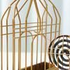 Подставка-держатель для благовоний в виде птичьей клетки с поддоном для сбора пепла, отпугиватель, подвеска-держатель для спиральных благовоний, портативная декоративная курильница для благовоний