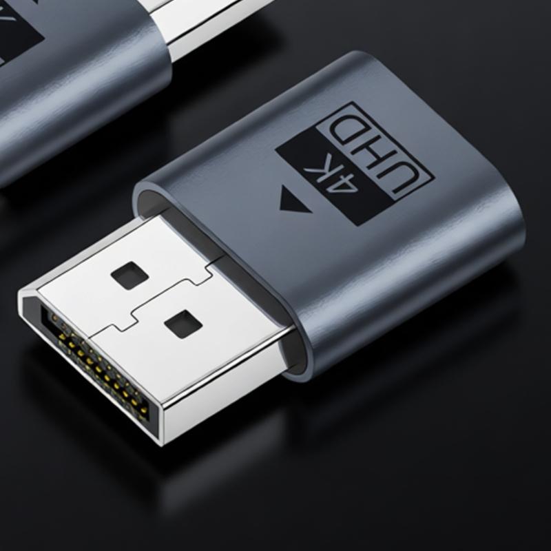 Металлический соединительный инструмент Дисплейный эмулятор DisplayPort EDID для имитации дисплея в играх и видеопроизводстве