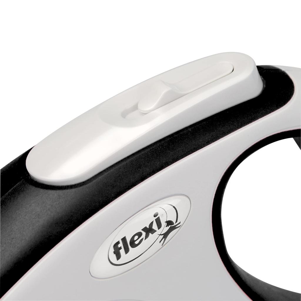 Flexi Новая Комфортная Лента L 8м Черная (До 50 кг) [Собачий поводок]