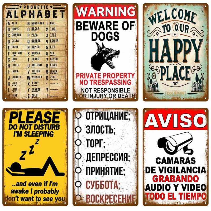 Винтажные Металлические Таблички для Бара Ванная Комната Дом Гостиная Дом Ретро Настенные Декоративные Элементы Роскошный Декор Интерьер Искусство Постеры Жестяные Таблички