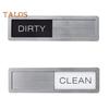 Clean Dirty Dishwasher Magnet Easy-to-Slide Strong Magnet Sign Kitchen Clean Dirty Sign for Home Restaurants Dishwasher
