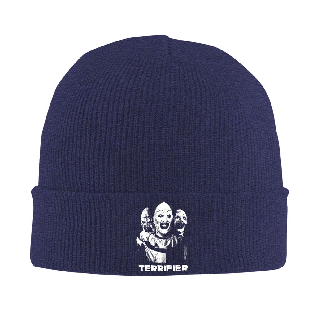 Terrifier Beanie Hats Bonnet Hats Men Women Unisex Retro Gym Knitted Hat Autumn Winter Custom Thermal Elastic Caps