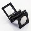 Professional Folding Pocket Linen Tester Magnifying Glass Cloth Thread Counter Magnifier 10X