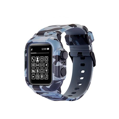 Водонепроницаемый чехол ShellBox IP68 для Apple Watch 8 7 6 5 4 SE 45мм 44мм 42мм 40мм Защитный чехол для дайвинга, плавания, активного отдыха на природе, защита от падения