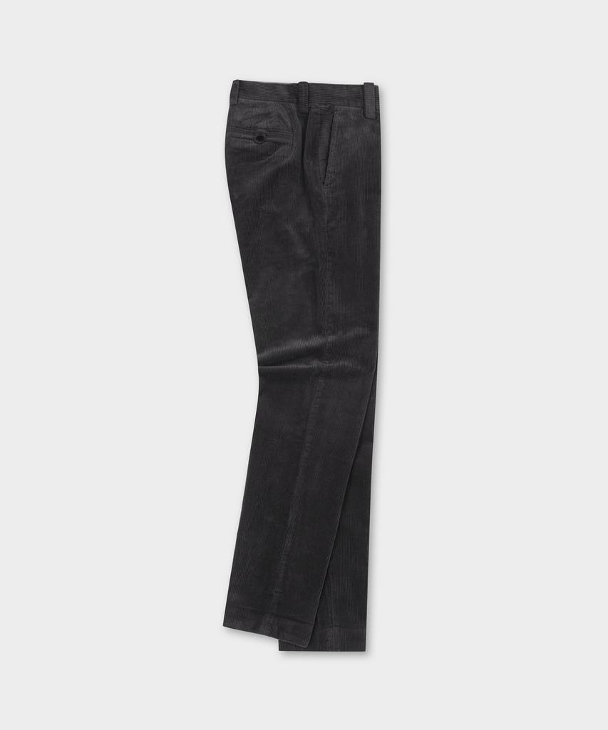 Брюки из вельвета BROOKS BROTHERS Slim Fit 8W (черный) (Bbpcmnf402)