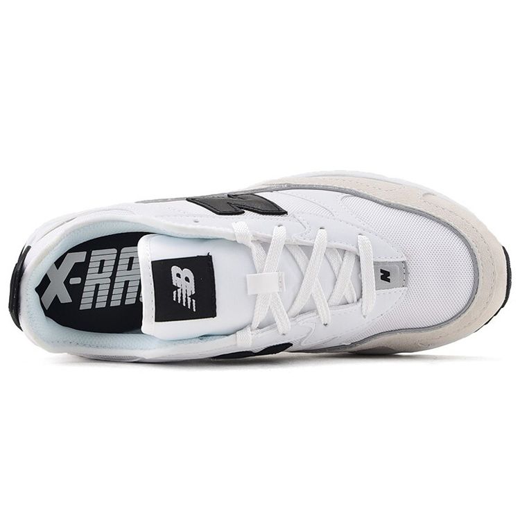 New Balance Nb X-Racer Удобные Низкие Повседневные Кроссовки Унисекс Кроссовки Белый Черный MSXRCSBK