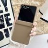 Матовый чехол с градиентом и двойным цветом для Samsung Galaxy Z Flip 7 6 5 4 3 flip7 ZFlip Защита шарнира Жесткий ПК Ударопрочный Тонкий чехол
