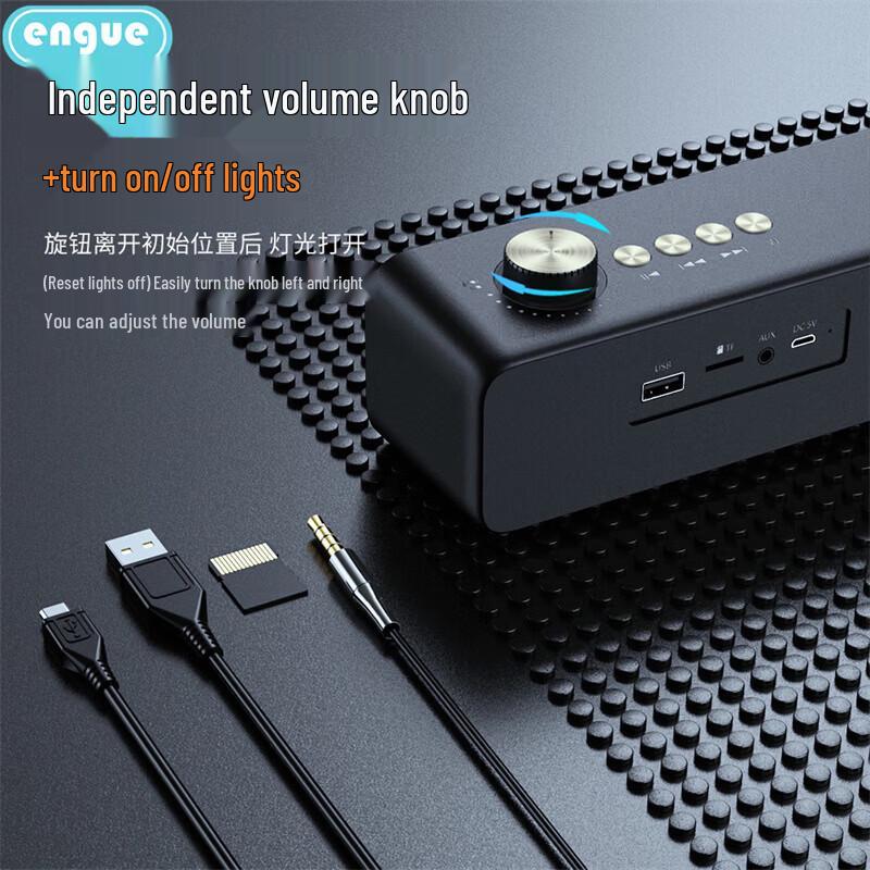 ENGUE EG-AP12 Мощная Bluetooth-колонка с сабвуфером