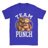 Team Punch Monkey and OranMama TShirt for Unisex Women Vintage Cotton Tees Crew Neck Short Sleeve T Shirt Summer Clothes