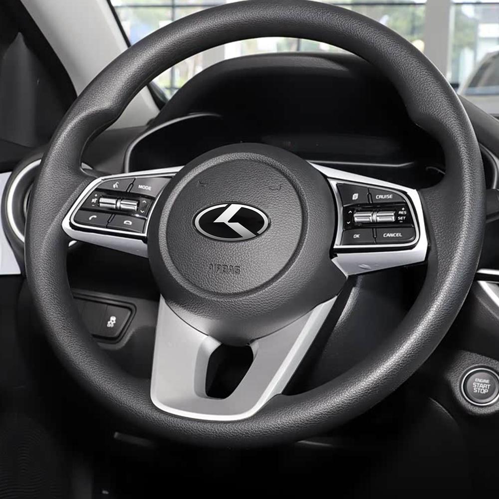 Наклейка-значок на руль автомобиля Авто-стайлинг Для Kia Sportage 3 Rio K2 Ceed Carnival Picanto Soul EV6 Niro Forte Seltos xmwcj44