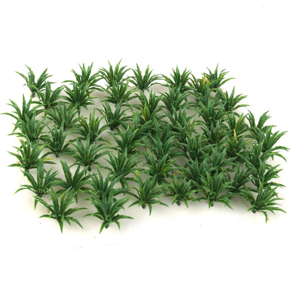 50 Model Ground Cover Plants Architecture Train Diorama Scenery 1:60-1:75 HO