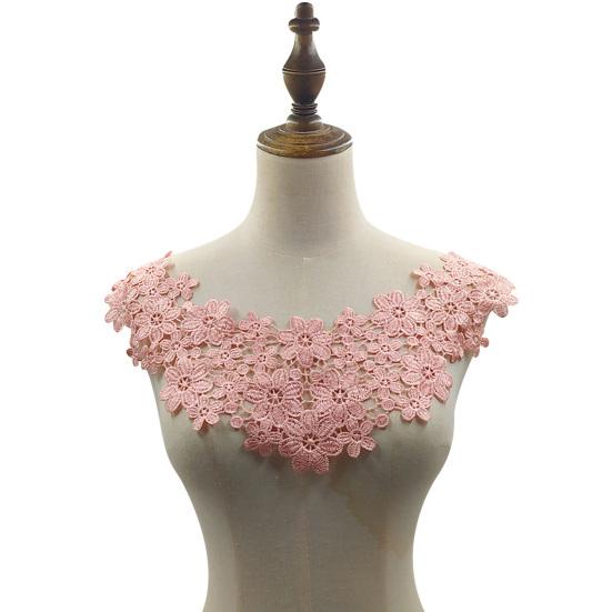 Lace Neckline Hollow Design DIY Craft Embroidery Lace Neckline Hollow Design Sewing DIY