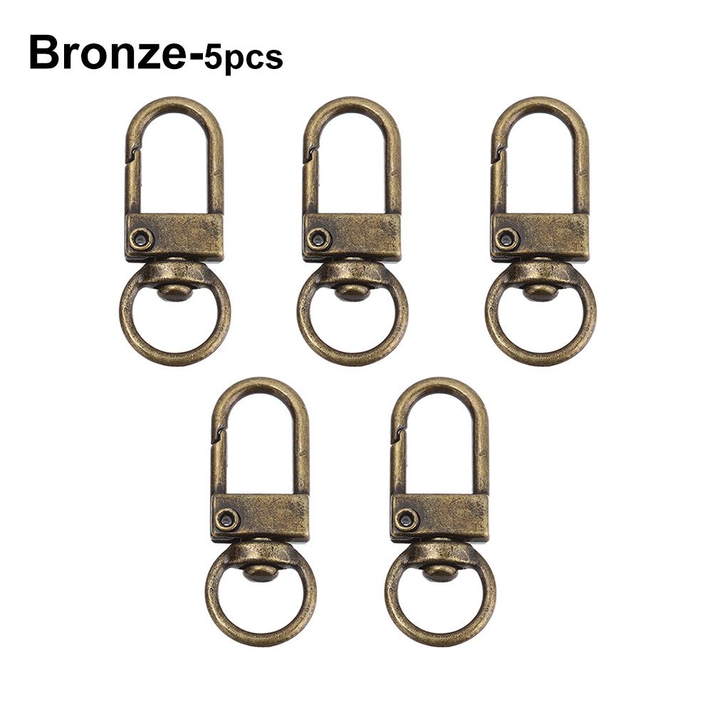 Metal DIY KeyChain Bag Part Accessories Lobster Clasp Hook Bags Strap Buckles Collar Carabiner Snap