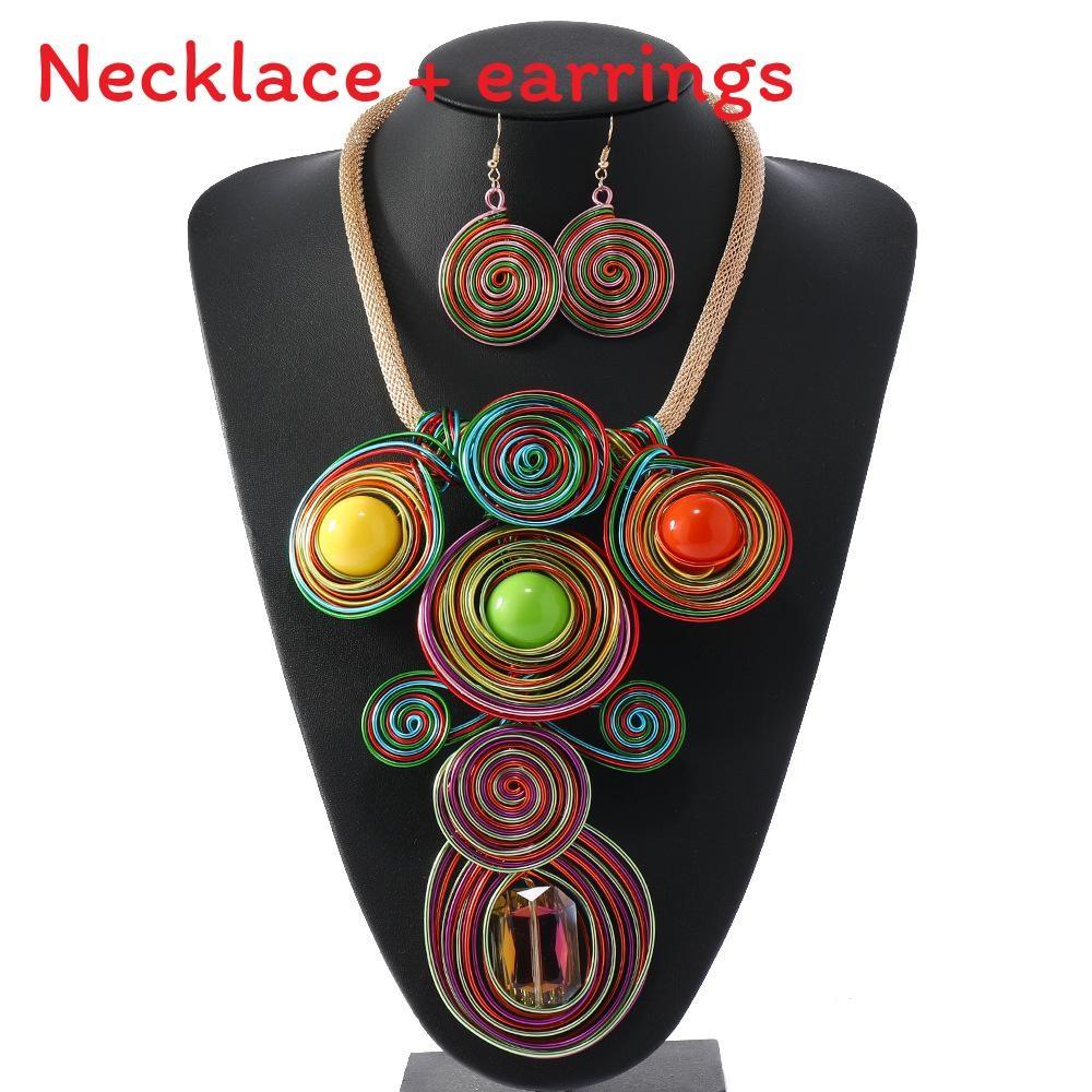 Set Stylish Jewelry With Crystals And Natureinspired Flower Motifs For Men Women And