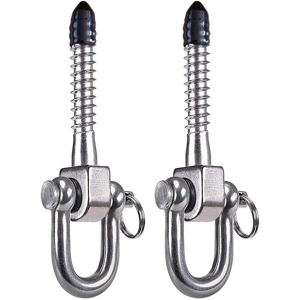 Stainless Steel Heavy Duty Swing Hook Heavy Duty Hanging Chair Hook Yoga Hammock Hook  Playground
