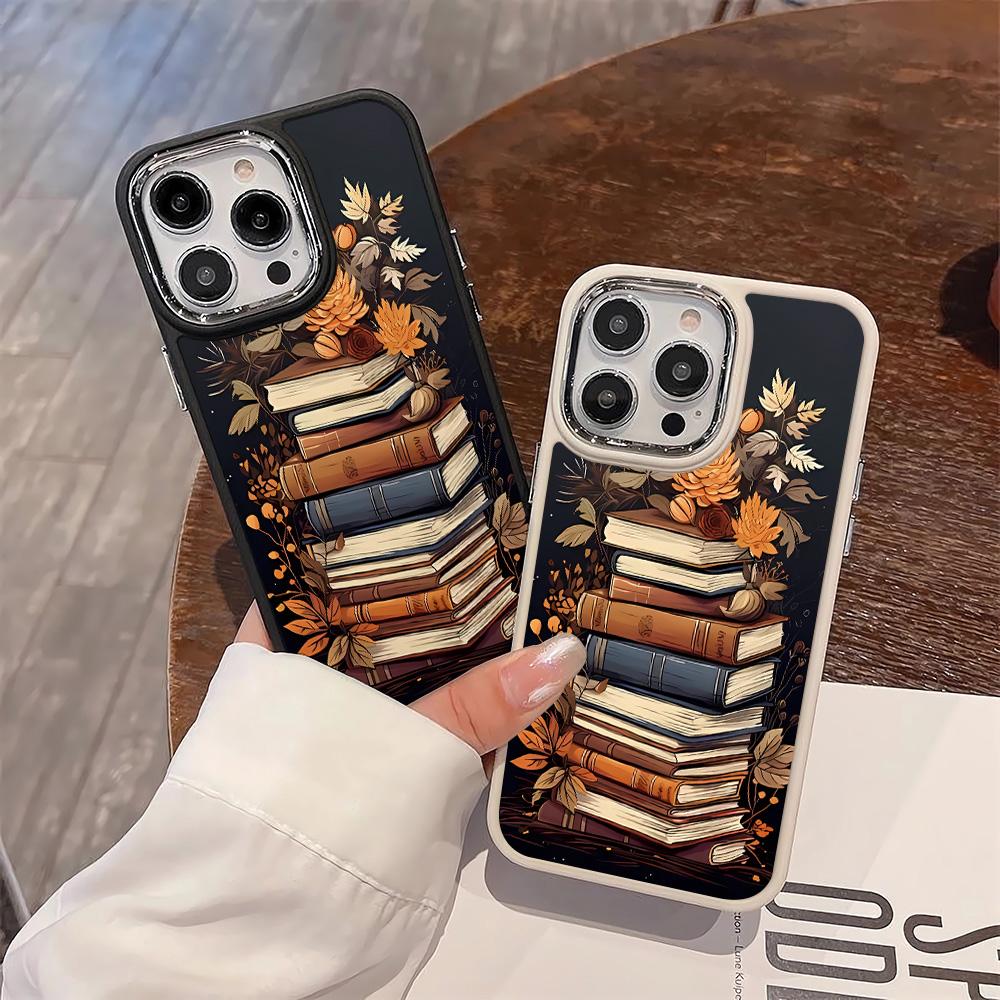 Винтажные книги Чехол для телефона Для iPhone 16 15 14 13 12 11 Pro Max X XS XR 7 8 Plus Чехол Для iPhone 16 15 14 13 12 11 Чехол