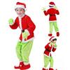 Fancy Elf Costume Green Furry Animals Party Dress Up New Santa Claus Costume Outfit  Party Festival