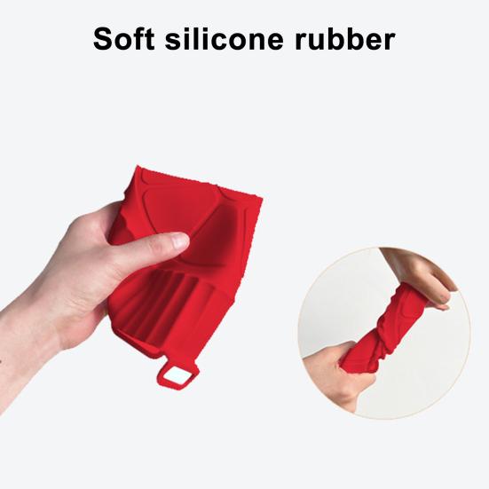 Силиконовая форма для аэрофритюрницы, многоразовая основа-коврик для аэрофритюрниц объемом от 3 до 5 фунтов, термостойкая, антипригарная, замена пергаментной бумаги