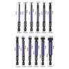 1/4 Inch Hex Shank Ball End Hex Bit with Double-ended Socket Hexagonal Screwdriver Bit