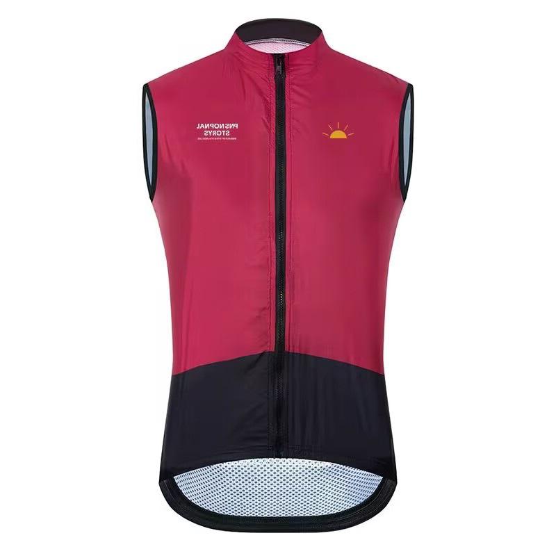Spring and Autumn Cycling Vest Windproof and Waterproof Road Bicycle Vest Breathable and Quick-drying Sports Vest