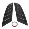 2Pcs Car Auto Modification Hood Bonnet Vent Cover Fit for Ford Mustang 20152017