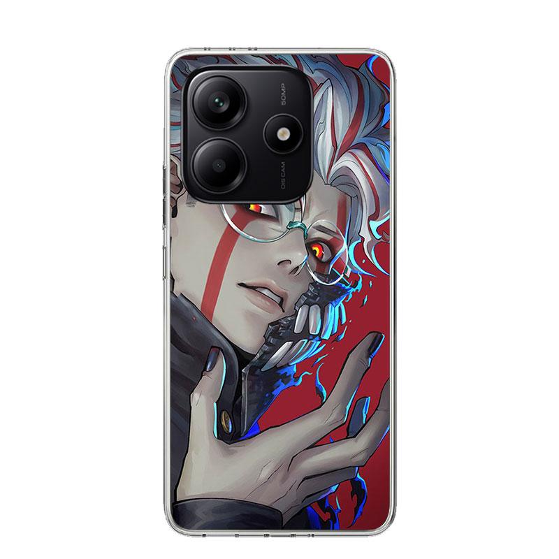 Anime D-Dandadans Okarun Phone Case For Xiaomi Redmi Note 13 14 15 Pro Plus 12S 12 14S 11S 11E 10 10S 11 11T 5G 4G Cover Coque R