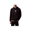 Comfortable Hooded Simple Long Sleeve Sweatshirt Men Tops Black 40EM912-001