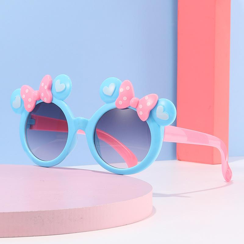 7303 Children'S Sunglasses Sunglasses Wholesale Children'S Bow Love Cartoon Cute Boys And Girls Sunglasses
