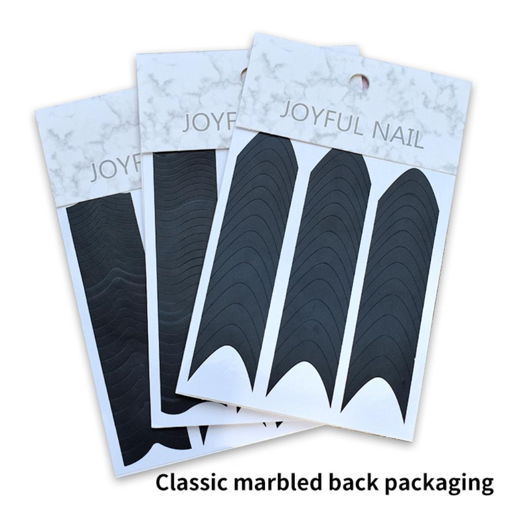 Французская полумесяцевидная улыбка вспомогательная наклейка V-образная маникюрная полоска форма для дизайна ногтей DIY Line украшения ногтей аксессуары инструменты