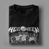 Футболка Helloween Is A Power унисекс WoUnisex, забавные футболки из чистого хлопка, музыкальная футболка с металлом, одежда с короткими рукавами, 4XL, 5XL, 6XL, унисекс