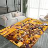 Nine Styles of High-definition Basketball Rugs, Suitable for Living Room, Bedroom Home Decoration, and Children's Gifts.