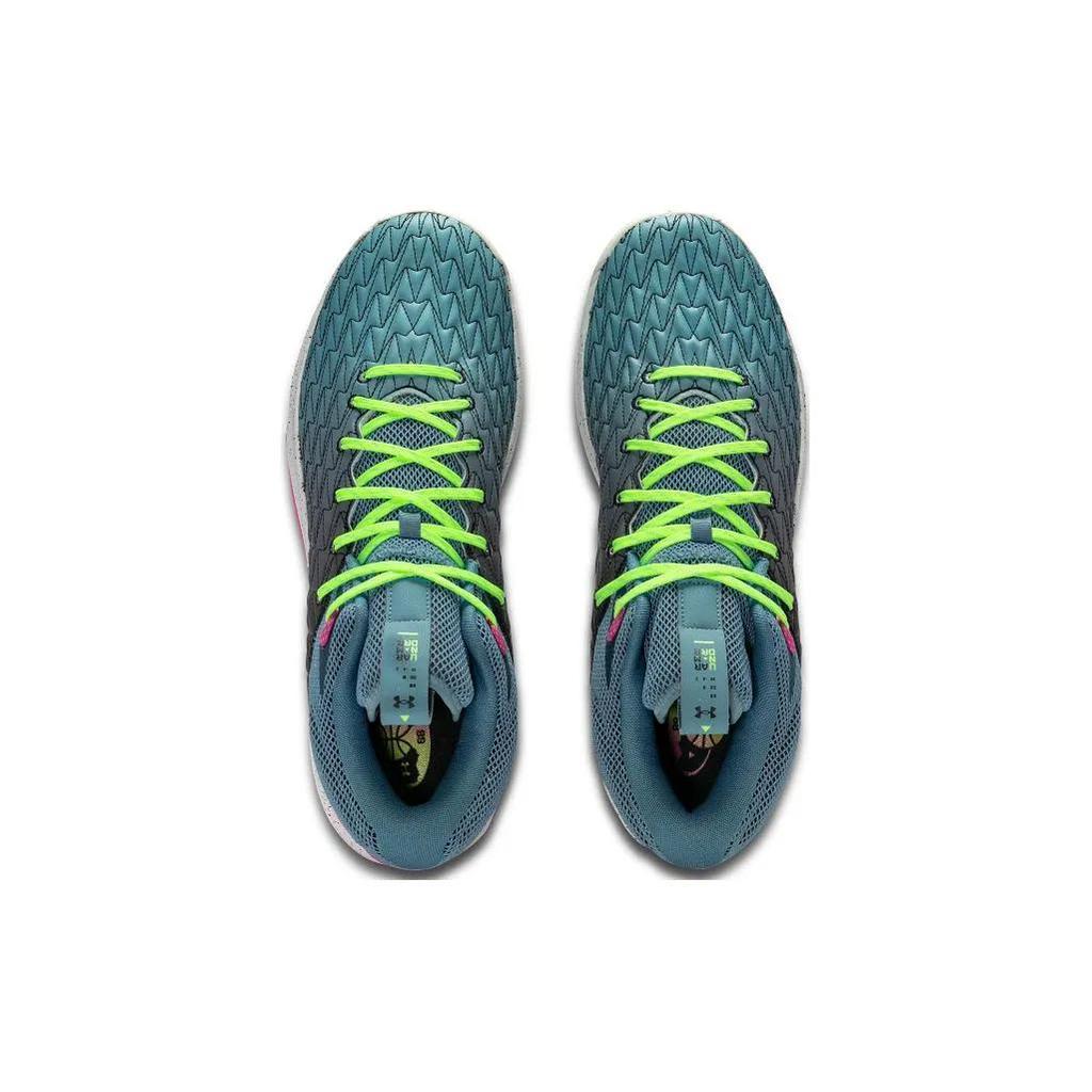Under Armour Клон Hovr Havoc 5 'Артиллерийский зеленый' (унисекс) Баскетбольные кроссовки 3025605 300