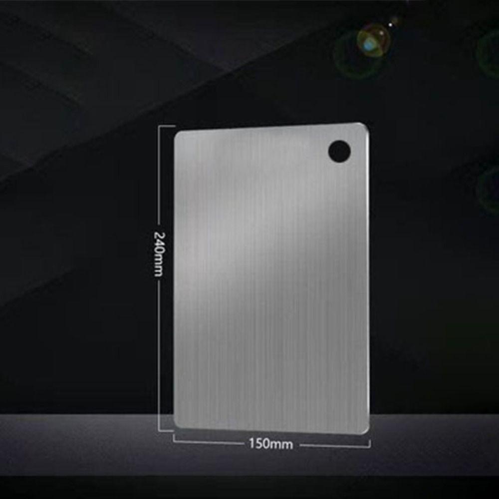 Разделочная доска из нержавеющей стали Утолщенные коврики для разделочной доски Многофункциональная разделочная доска