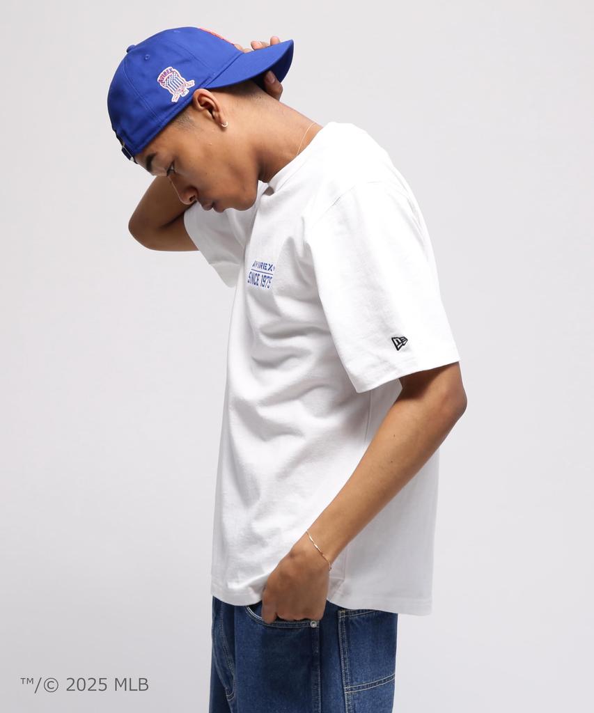 AVIREX New Era New York Size Size Met's Cap, Men's, F, 110, Blue, 783-5274017