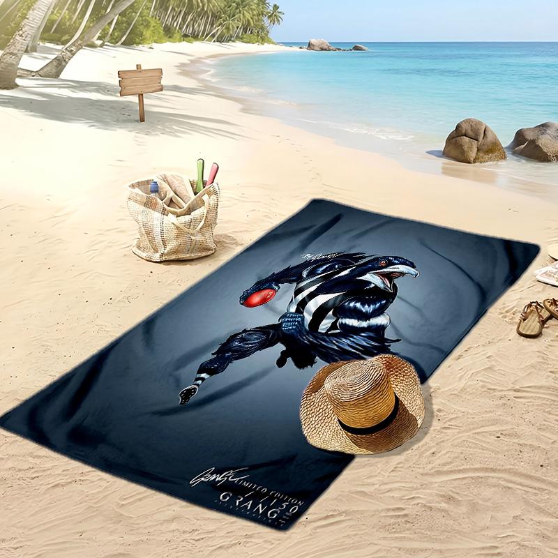 Club Nacional De Printed Beach Towel Quick Dry Soft TowelPortable Large Rectangular Beach Blanket for Travel Swimming Pool