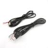 2pin 4pin Mini USB Male Jack Кабель питания 5Pin DIY Зарядка Передача данных Разъем Сварка 1m Провод ремонт 2 4 Core зарядное устройство