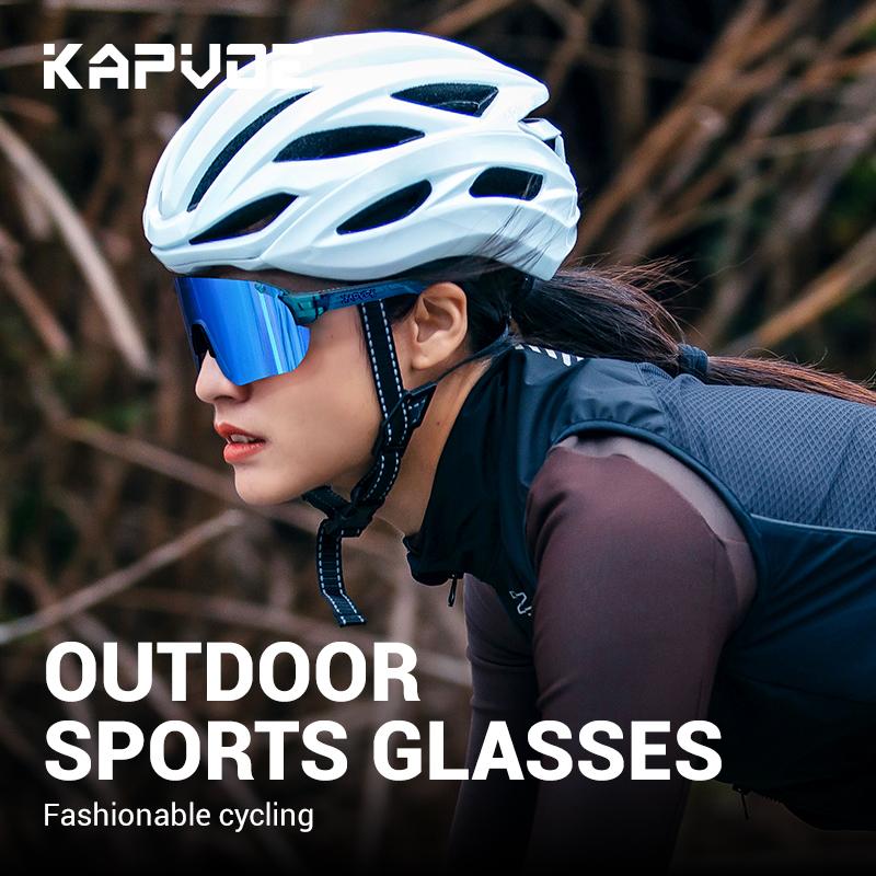 KAPVOE Велосипедные Очки Спортивное Оборудование для Улицы Кемпинг MTB Горный Велосипед Очки для Езды на Шоссейном Велосипеде Вождение UV400 Аксессуары