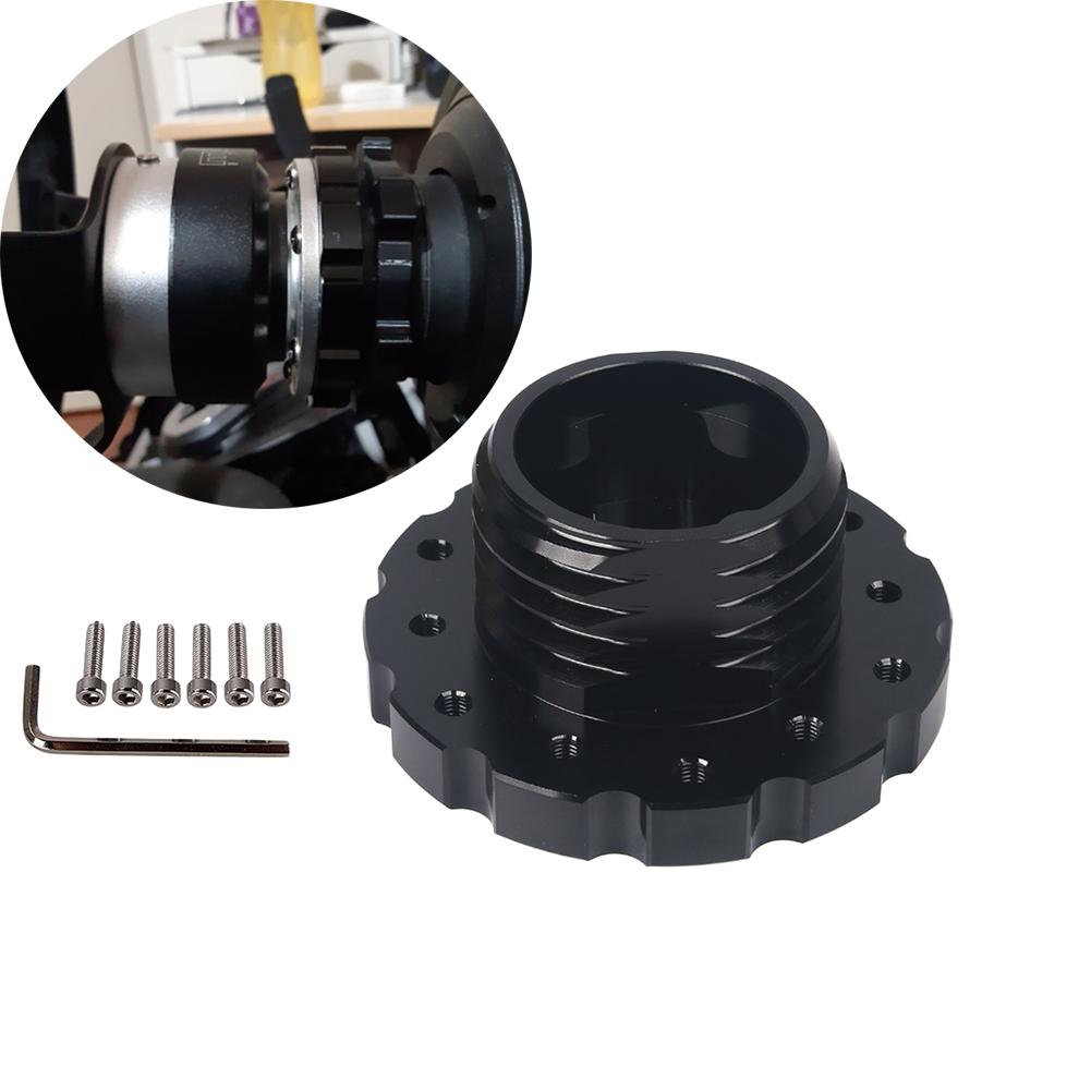 Sim Racing Steering Wheel Adapter for Thrustmaster TX T300 T500 Aluminum Alloy Stable Mounting Bracket for Wheels