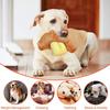 Plush Croissant Dog Toy Squeaky Bread Dog Chew Toy with Crinkle Sound Interactive Puppy Snuffle Toy for Small Medium Dogs