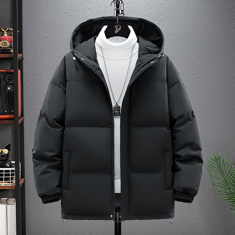 Зимняя мода универсальная мужская повседневная свободная универсальная плотная куртка