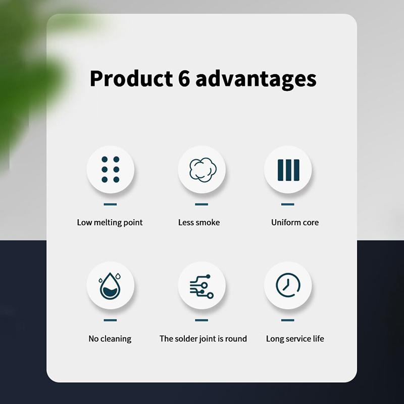 High Purity Solder Wire Rosin Core Tin Wire Various Electronic Soldering Welding