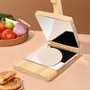 Non-stick Wooden Square Tortilla Presser Manual Dumpling Skin Presser Dough Presser  Baking