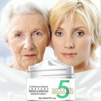 5 секунд для удаления морщин, мгновенный антивозрастной крем для лица, подтягивающий, укрепляющий кожу